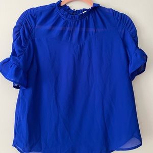 NWT Vibrant blue blouse